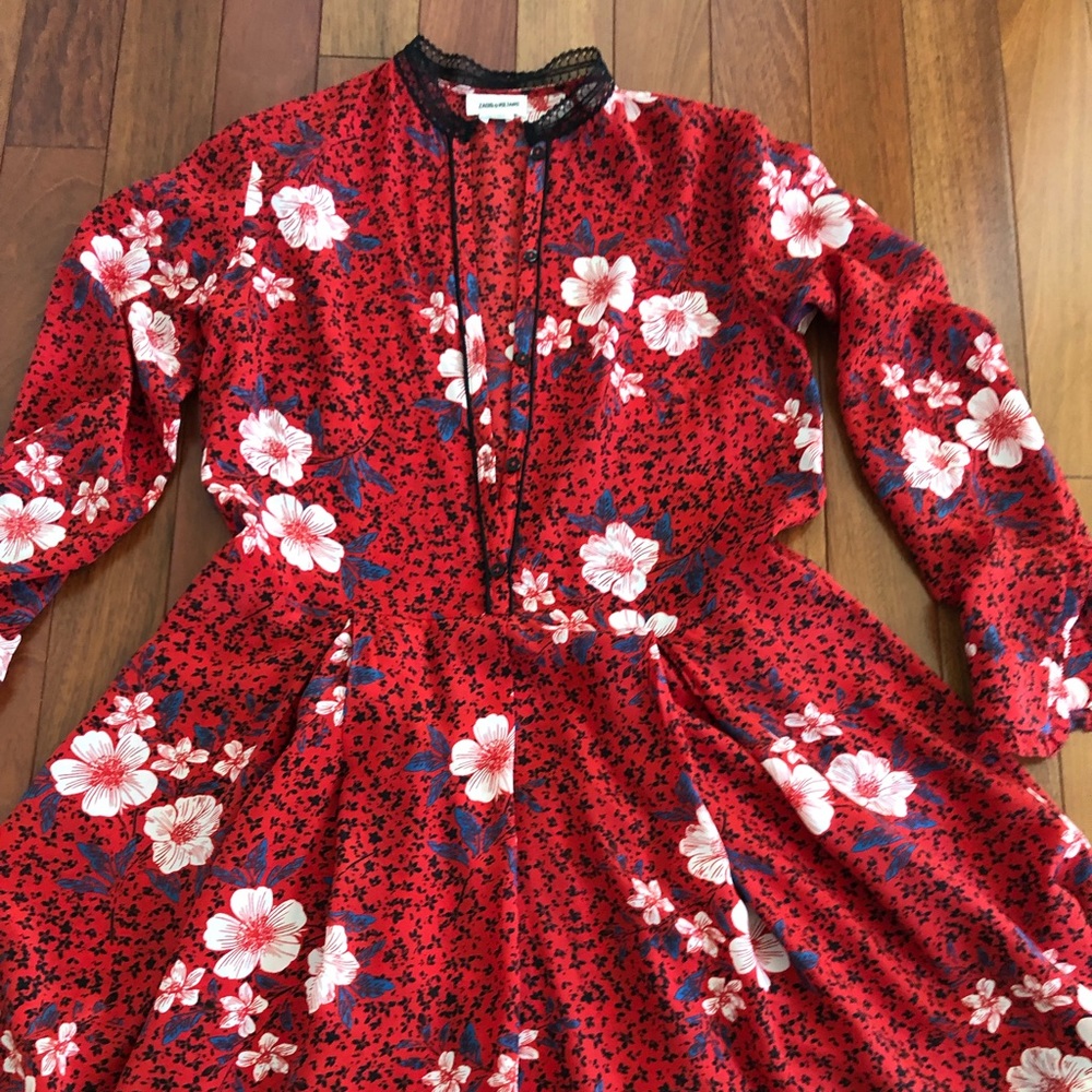 Zadig & Voltaire genuine silk dress